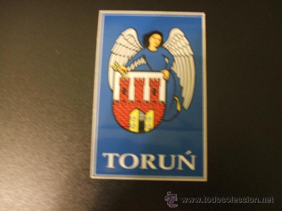 Coleccionismo: Adhesivo Torun