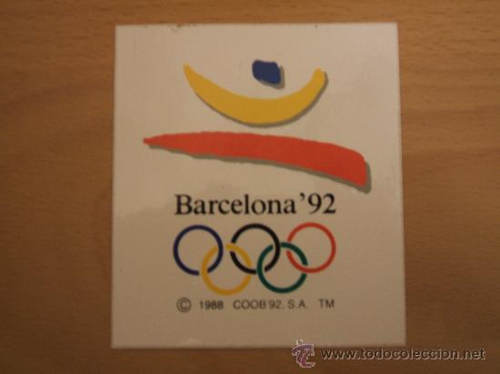 Coleccionismo: Adhesivo Barcelona 92