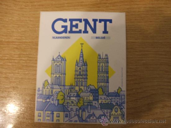 Coleccionismo: Adhesivo Gent Belgica
