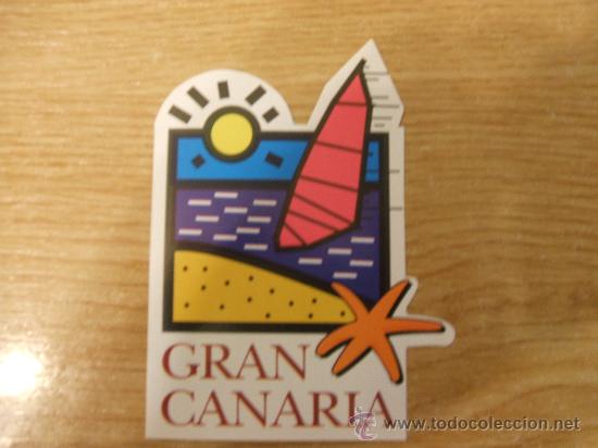 Coleccionismo: Adhesivo Gran Canaria