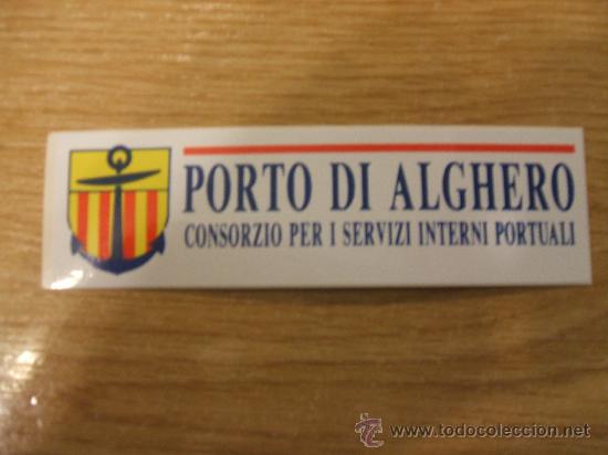 Coleccionismo: Adhesivo Porto di Alguero
