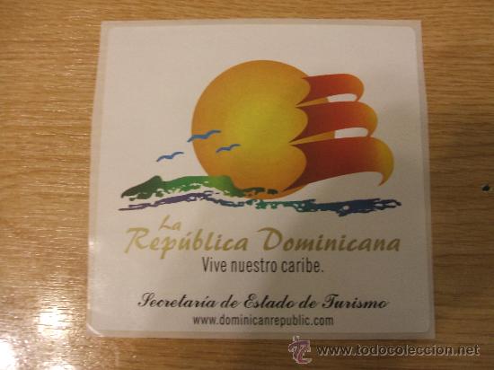 Coleccionismo: Adhesivo Republica Dominicana
