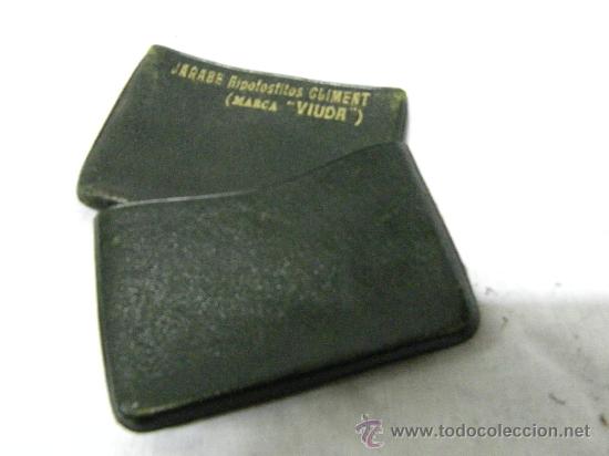 Coleccionismo: PETACA PIEL A&Ntilde;OS 50 - Foto 3