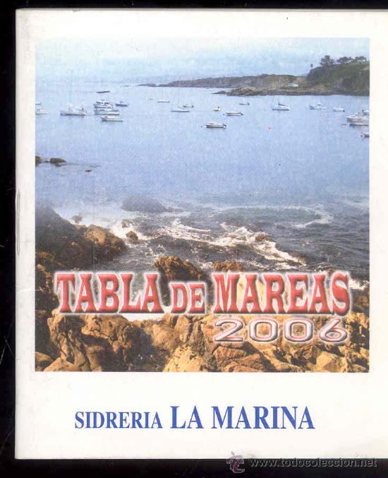 Sammelleidenschaft Papier: TABLA DE MAREAS 2006