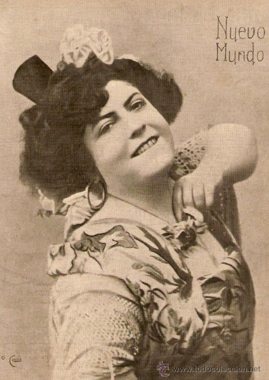 Coleccionismo: RECORTE PRENSA.A&Ntilde;O 1909.ELENA FONS.TEATRO REAL DE MADRID.OPERA.