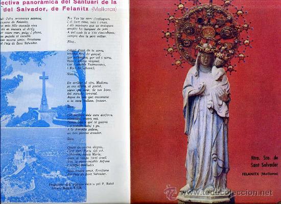 Coleccionismo: GOIGS NTRA. SRA. DE SANT SALVADOR - FELANITX, MALLORCA
