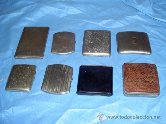 Coleccionismo: LOTE DE 8 PITILLERAS - Foto 1