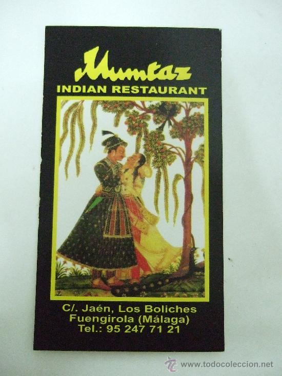 Coleccionismo: TARJETA COMERCIAL RESTAURANTE FUENGIROLA