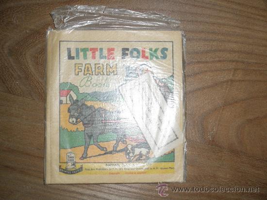 Sammelleidenschaft Papier: LITTLE FOLKS FARM BOOK (CUADERNO PARA COLOREAR) EDICION INGLESA, CON PRECINTO ORIGINAL. A&Ntilde;OS 50 *