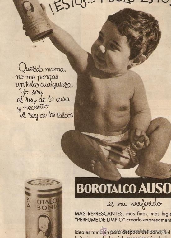 Collectionnisme: RECORTE PUBLICIDAD. A&Ntilde;O 1959.BOROTALCO.AUSONIA.PUBLICIDAD DANIS.
