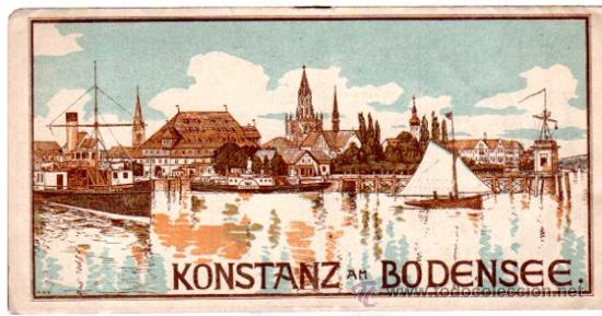 Coleccionismo: GU&Iacute;A TUR&Iacute;STICA KONSTANZ AM BODENSEE - Foto 1