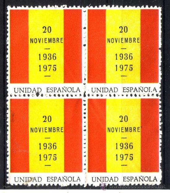 Collecting paper: VI&Ntilde;ETA POLITICA DE UNIDAD NACIONAL 1936/1975 EN BLOQUE DE 4