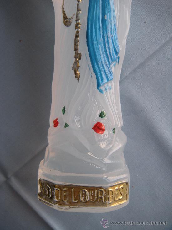 Coleccionismo: BOTELLA VIRGEN DE LOURDES - Foto 2