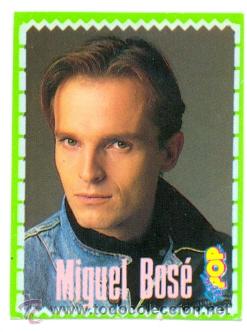Coleccionismo: 24-art3. Adhesivo Miguel Bose. Mini posters Super Pop