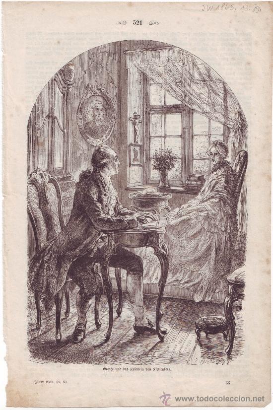 Coleccionismo: Goethe (1865) - Foto 1
