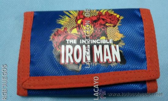 Coleccionismo: MONEDERO BILLETERO IRON MAN