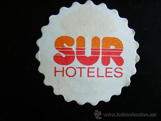 Coleccionismo: POSAVASOS SUR HOTELES. - Foto 1