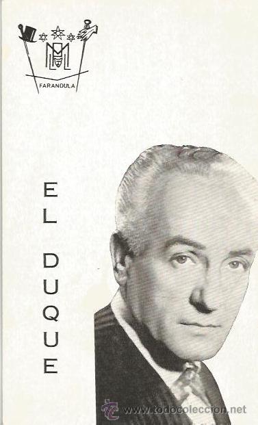 Coleccionismo: :::: PR390 - EL DUQUE - CON LETRA DE CANCION AL DORSO - Foto 1