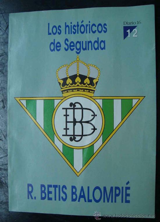 Coleccionismo: Diario 16 colec. num. 12 futbol temporada 93-94 - R. Betis balonpie - Cadiz F.C.