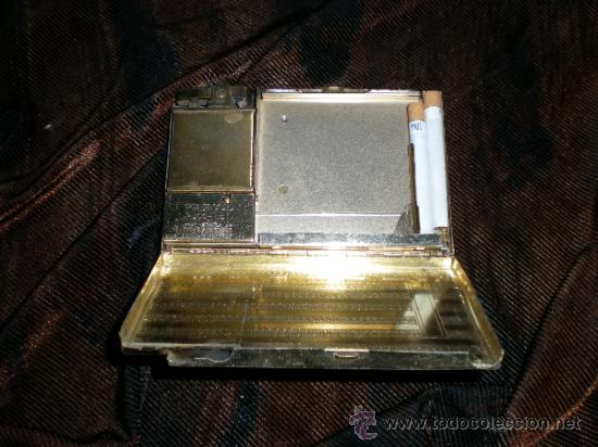 Coleccionismo: PITILLERA CON ENCENDEDOR - Foto 4