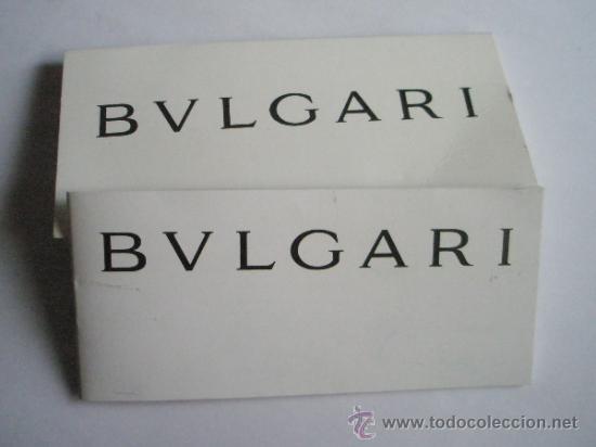Coleccionismo: SOBRE CON LIBRILLO-PROPAGANDA DE BULGARI-NUEVO. - Foto 1