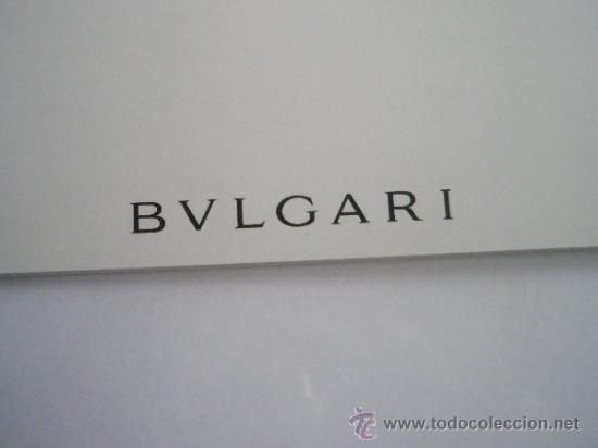 Coleccionismo: SOBRE CON LIBRILLO-PROPAGANDA DE BULGARI-NUEVO. - Foto 2