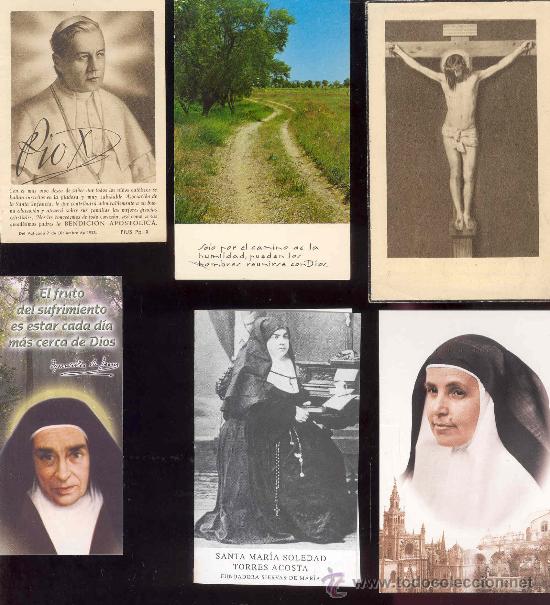 Sammelleidenschaft Papier: LOTE DE 6 ESTAMPAS MOTIVOS RELIGIOSOS - (ver fotografias adicionales)