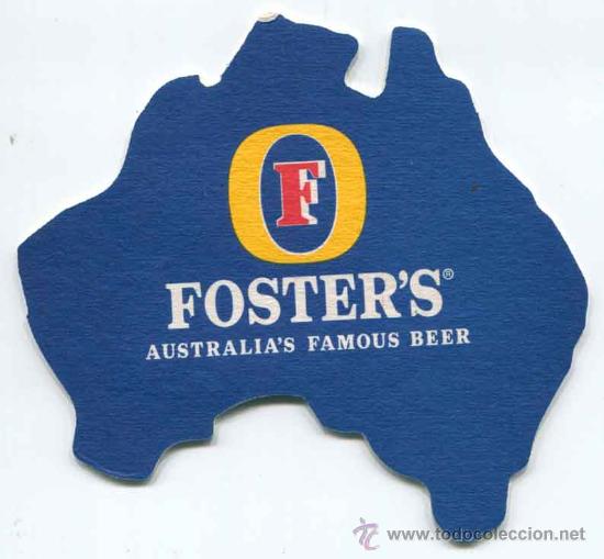 Coleccionismo: Posavasos - posa vasos cerveza Foster&acute;s