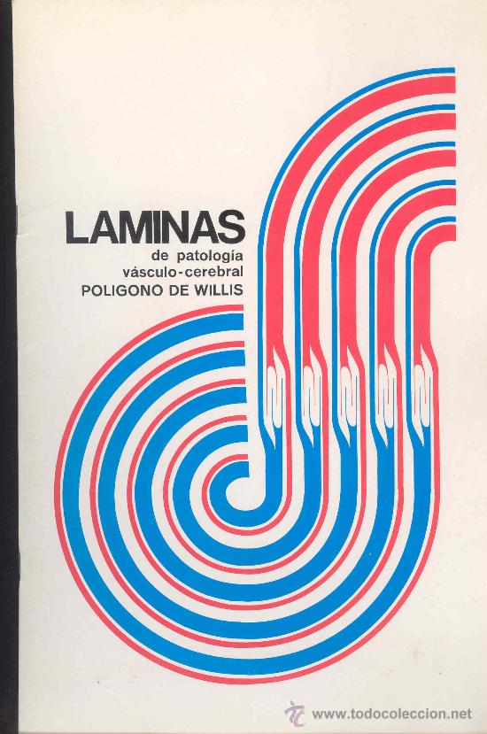 Sammelleidenschaft Papier: 4 LAMINAS DE PATOLOGIA VASCULO - CEREBRAL - POLIGONO DE WILLIS