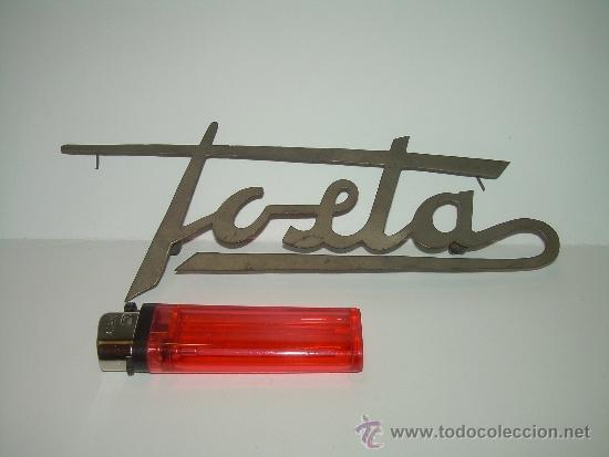 Coleccionismo: ANTIGUO LETRERO METALICO. - Foto 2