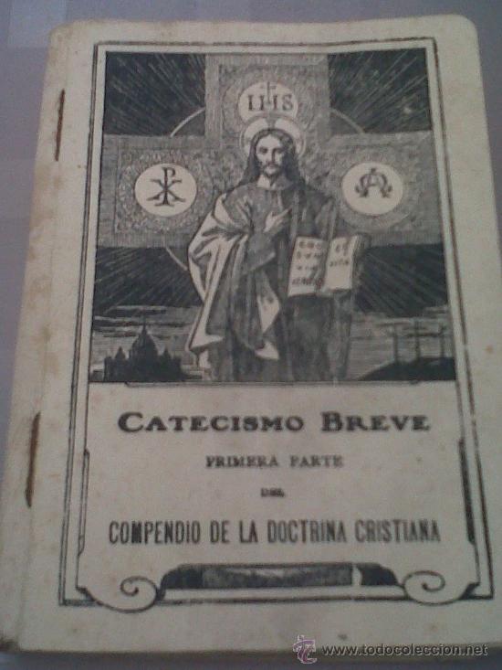 Collectionnisme: ANTIGUO CATECISMO BREVE DOCTRINA CRISTIANA MADRID 1915