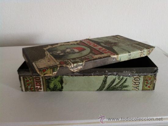 Coleccionismo: Muy antigua lata de tabaco Simon Arzt reino de egipto.a&ntilde;os 30 alejandria egipto