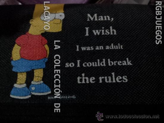 Coleccionismo: MONEDERO-BILLETERA-TARJETERO BART SIMPSONS