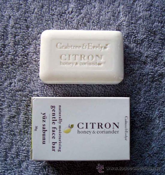 Coleccionismo: pastilla de jabon - Crabtree & Evelyn, citron de 30 gr.