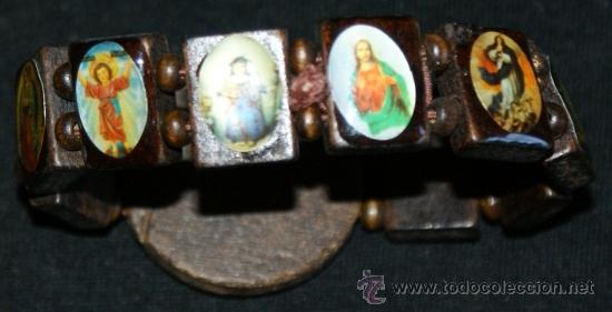 Coleccionismo: PULSERA RELIGIOSA - Foto 2
