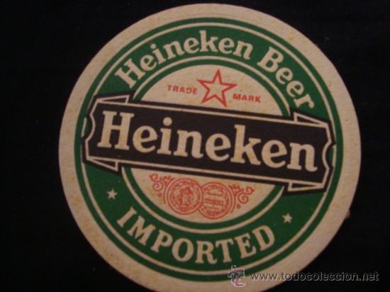 Coleccionismo: antiguos posavasos posavaso, algunos de cerveza, hoteles, publicitarios, ver  tienda, heineken beer