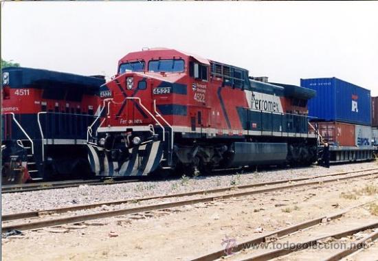 Coleccionismo: FOTOGRAF&Iacute;A ORIGINAL 15 X 10 - 2003 - FERROMEX / FERROCARRIL MEXICANO - TREN M&Eacute;XICO