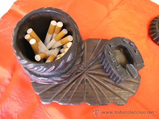 Coleccionismo: Cigarrero de madera - Foto 3