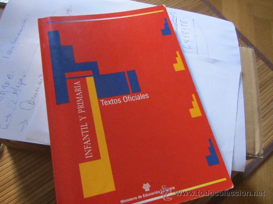 Coleccionismo: infantil y primaria. mec desarrollo normativo ley ordenacion general del sistema educativo