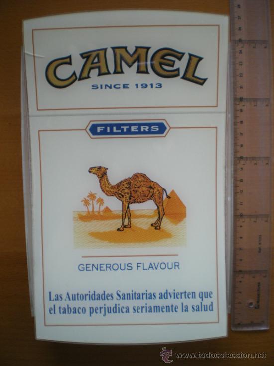 Coleccionismo: CAMEL. BANDEJA DE MOSTRADOR TIPO ESTANCO. 27x16,5 cms. - Foto 2