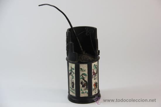 Coleccionismo: Pipa de agua. China 1900-1920 - Foto 1