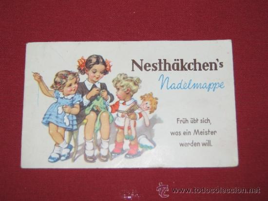 Collezionismo: ANTIGUO PAQUETE DE AGUJAS - NESTHAKCHENS MADELMAPPE