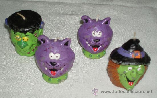 Coleccionismo: cabezas de mu&ntilde;ecos de cera para halloween - Foto 1