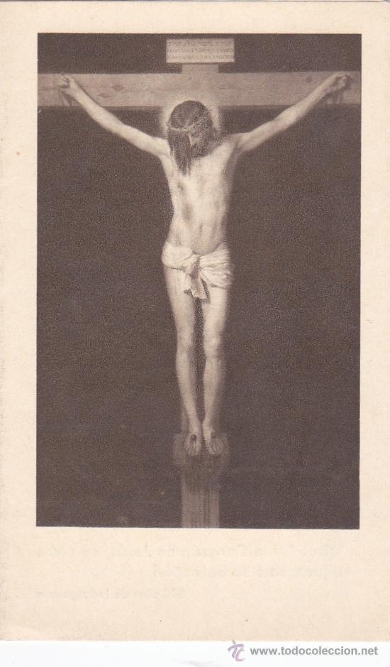 Coleccionismo: Tarjeta religiosa 1957 - Foto 1