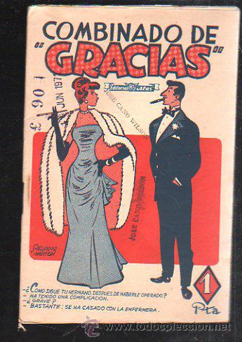 Collezionismo: EDITORIAL ALAS. CHISTES. COLECCION ALAS. NUM 76. COMBINADO DE 'GRACIAS'
