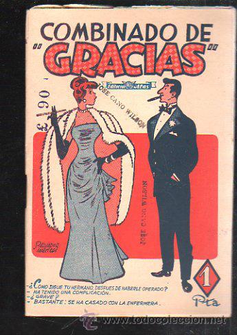 Collezionismo: EDITORIAL ALAS. CHISTES. COLECCION ALAS. NUM 76. COMBINADO DE 'GRACIAS'