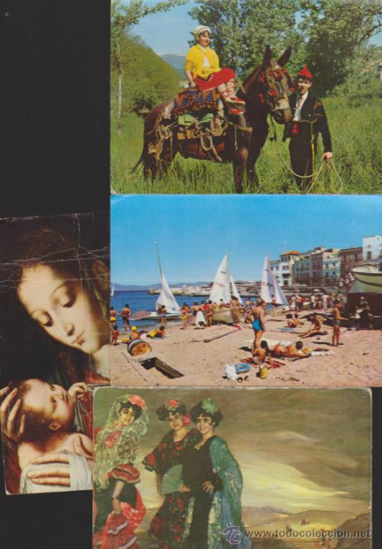 Coleccionismo: Lote de 4 postales varias. - Foto 1