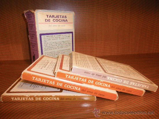 Coleccionismo: Fichas de cocina de editorial Molino, 1969 - Foto 2