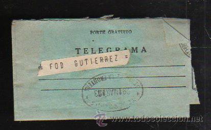 Coleccionismo: TELEGRAMA. JEREZ DE LA FRONTERA. A&Ntilde;O 1930. VER FOTO