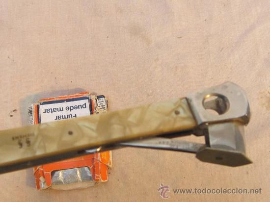 Coleccionismo: CORTAPUROS ANTIGUO EN NACAR, SIEMENS - Foto 5